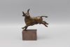 loek bos  stier   kleine versie  bronsx12x4 cm. 435 00  16