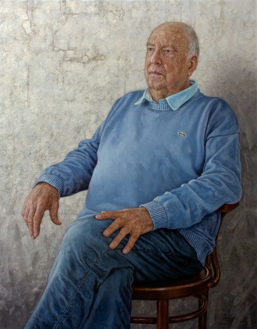 kunstzaal van heijningen portret opdracht olieverf man rene tweehuysen