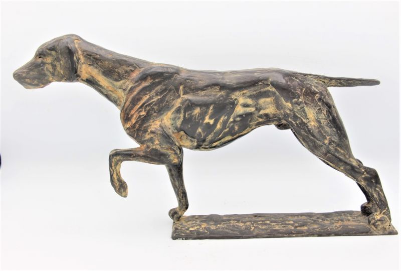 peter engelen  jachthond  brons x8x42 cm.  3950 00  4 1971