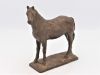 gerry van der velden  paard luisterend  brons x6x17 cm. 700 00  2 2426