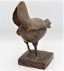 monica  panthaleon  kip  grote versie  brons x11x24 cm. 2000 00 3 2801