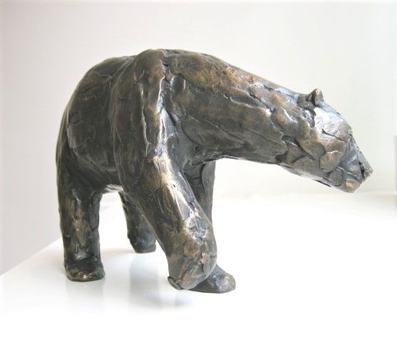 jeronimus van der leeden  beer grote versie  brons hoog cm. lang 26 cm. 1850 00  3 3074