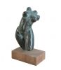 torso dansend  brons hoog 5 zondr sokkel   breed 8 cm. 1150 0 3099