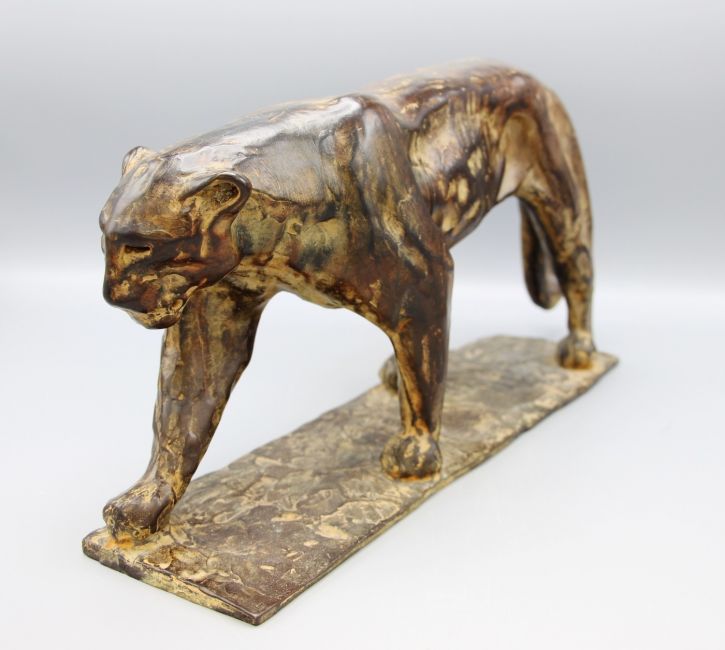 peter engelen  panter  brons x29x10 cm. 3950 00    311