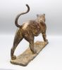 peter engelen  tijger  brons x35x9 cm.  3950 00      321