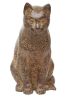 KARIN BEEK  Zittende kat  bronsx22x32 cm. 4250 00  2 3538