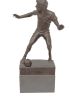 LOEK BOS  Aan de bal  ontwerp Aad Mansfeld monument  Den Haag  brons x20x25 cm. 2100 00  3 3550