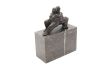 JAN LEEUWENBURGH  Evenwicht tegenwicht  brons x5x12 cm. 395 00  2  2  3966