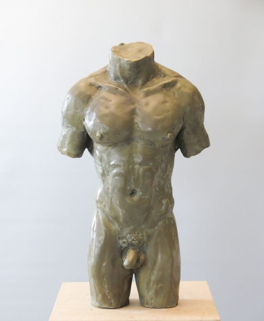 TEUN VAN STAVEREN  Torso  composiet  brons x21x11 cm  nr 1 van 4  2.250 00 5017