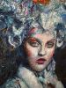HANNEKE NATEROP  Miren  olieverf en acryl  x 43 cm. 226