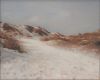 adolfo ramon  duinen in de sneeuw  kijkduin  olieverf paneel  x 49 cm. e. 1450 00 963